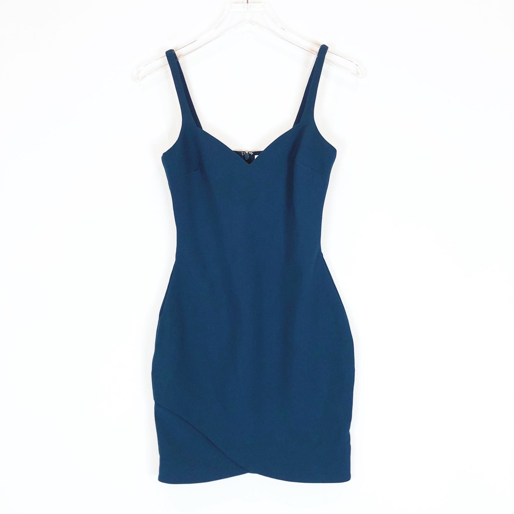 Likely Fairbanks Blue Mini Sleeveless Cocktail Dress Blue Size 0 NWT Minimalist